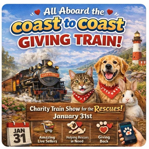 Other - Coast to Coast Giving Train Poster
